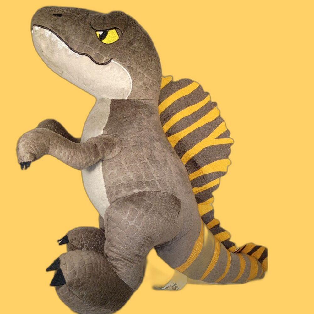 Jurassic World Spinosaurus Dinosaur Plush • Large 16” • Movie Merch Collectible